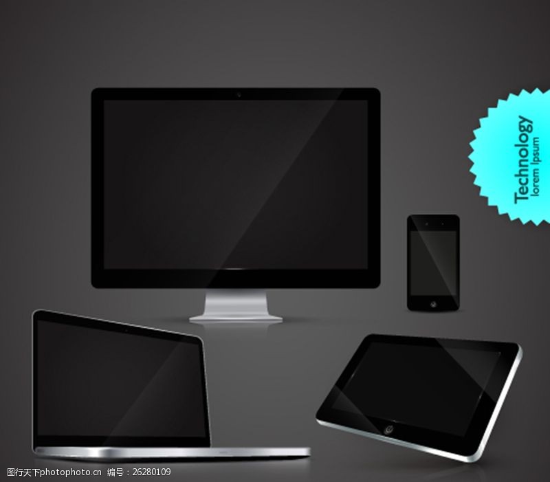 矢量電子產(chǎn)品素材